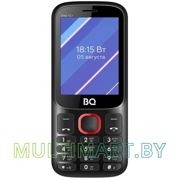 Мобильный телефон BQ-Mobile BQ-2820 Step XL+ (черный/красный)